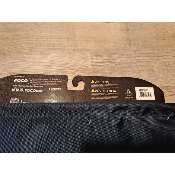 NWT FOCO NFL Indianapolis Colts Drawstring Backpack - Picture 3 of 3